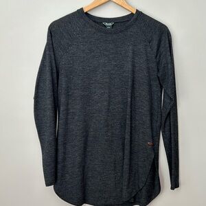 Roots women’s tunic, medium, charcoal gray